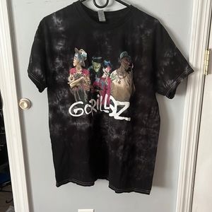Gorillaz Band Tie Dye Tee